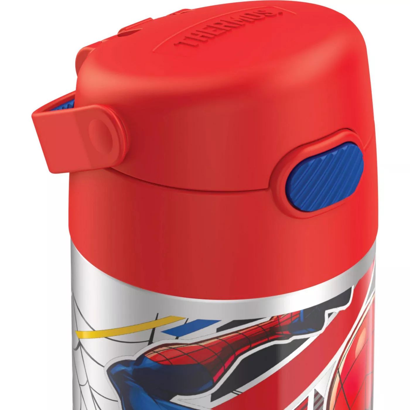 กระติกน้ำเก็บความเย็น Thermos Spider-Man 12oz FUNtainer Water Bottle with Bail Handle - Red