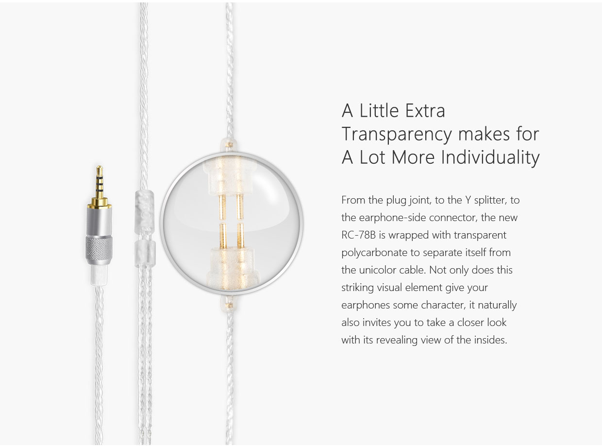 ขาย FiiO RC-78B สายหูฟังถักชุบเงินหุ้ม Teflon สำหรับหูฟังที่ใช้แจ๊คแบบ balanced