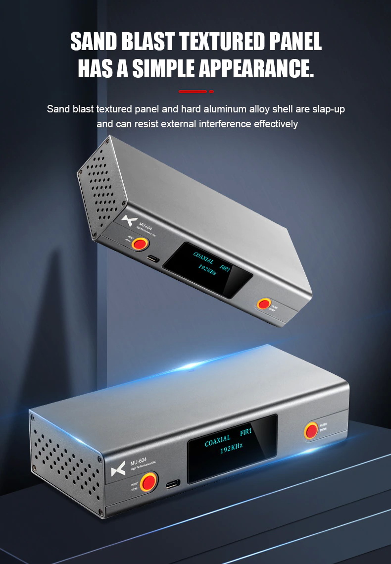 ขาย Xduoo MU-604 DAC ตั้งโต๊ะประสิทธิภาพสูง ประกันศูนย์ไทย