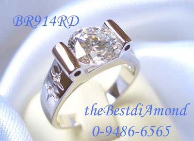 แหวนวงนี้ style modern แบบฝรั่งค่ะ ดูเก๋ไก๋มี style พร้อมความหรูหราค่ะ รหัส BR914RD