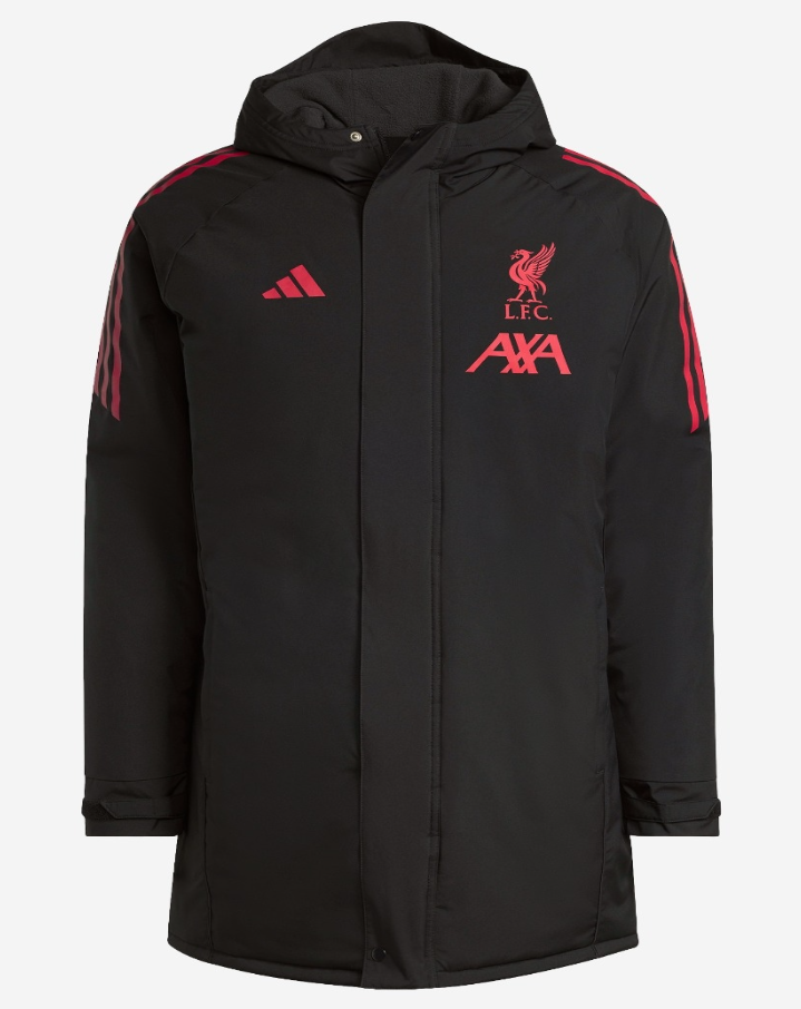 เสื้อแจ็คเก็ตลิเวอร์พูลอาดิดาส 25/26 Domestic Long Match Day ของแท้