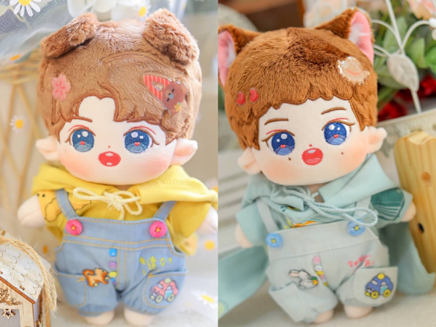 ตุ๊กตาตัวเปล่า กงจวิ้น & จางเจ๋อฮั่น (20cm.)