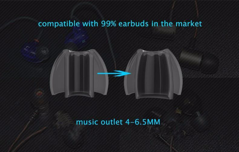 ขาย จุกหูฟัง KZ ดีไซน์ใหม่ ใส่สบายขึ้น เพิ่มคุณภาพเสียง