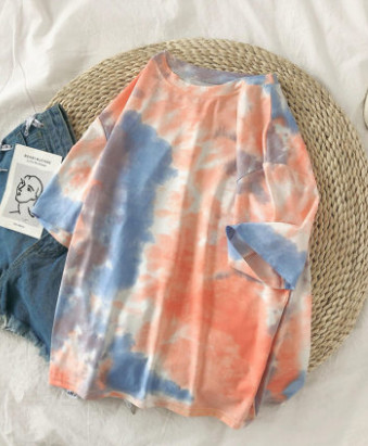 เสื้อมัดย้อม สไตล์พาสเทล