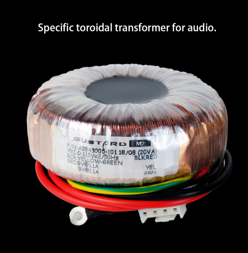 Gustard U18 อินเทอร์เฟซเสียง USB ชิป XMOS XU216 จำนวน 16 คอร์ ประสิทธิภาพสูง ประกันศูนย์ไทย