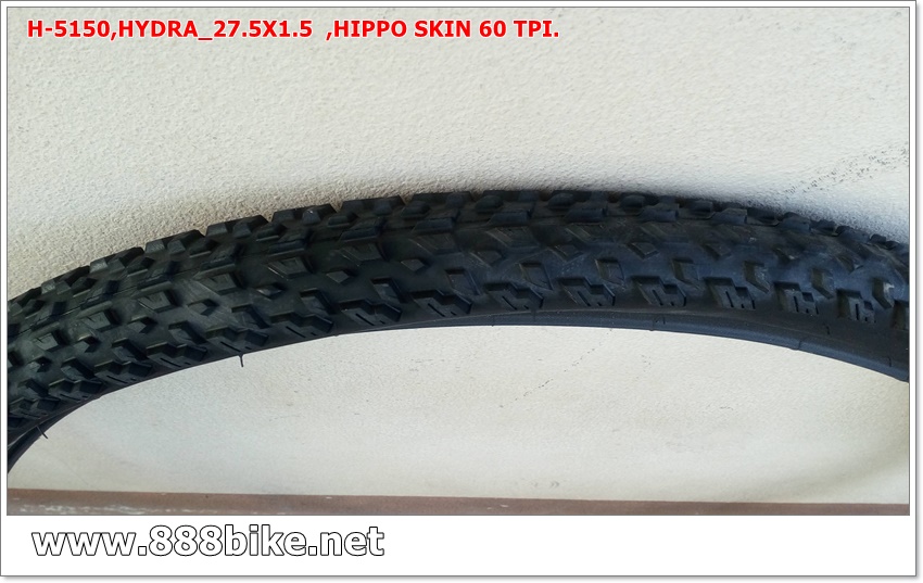 ยางนอกจักรยานเสือภูเขา CHAOYANG "HYDRA" 27.5x1.5 ขอบลวด (SHARK) H-5150 ,w113054(พัสดุธรรมดาหรือEMSเท่านั้น)