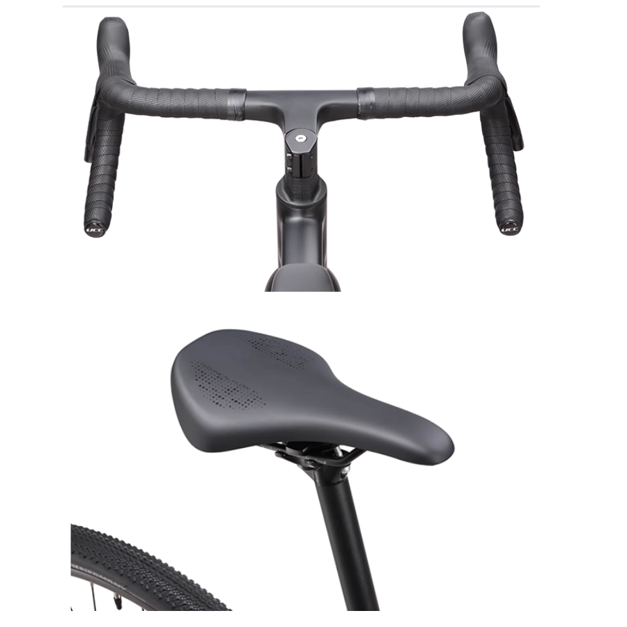 จักรยาน UCC New Gravel AL HD 18S 2025 | เฟรมอลูมิเนียม + ตะเกียบคาร์บอน | 18 สปีด | เบรกไฮดรอลิค