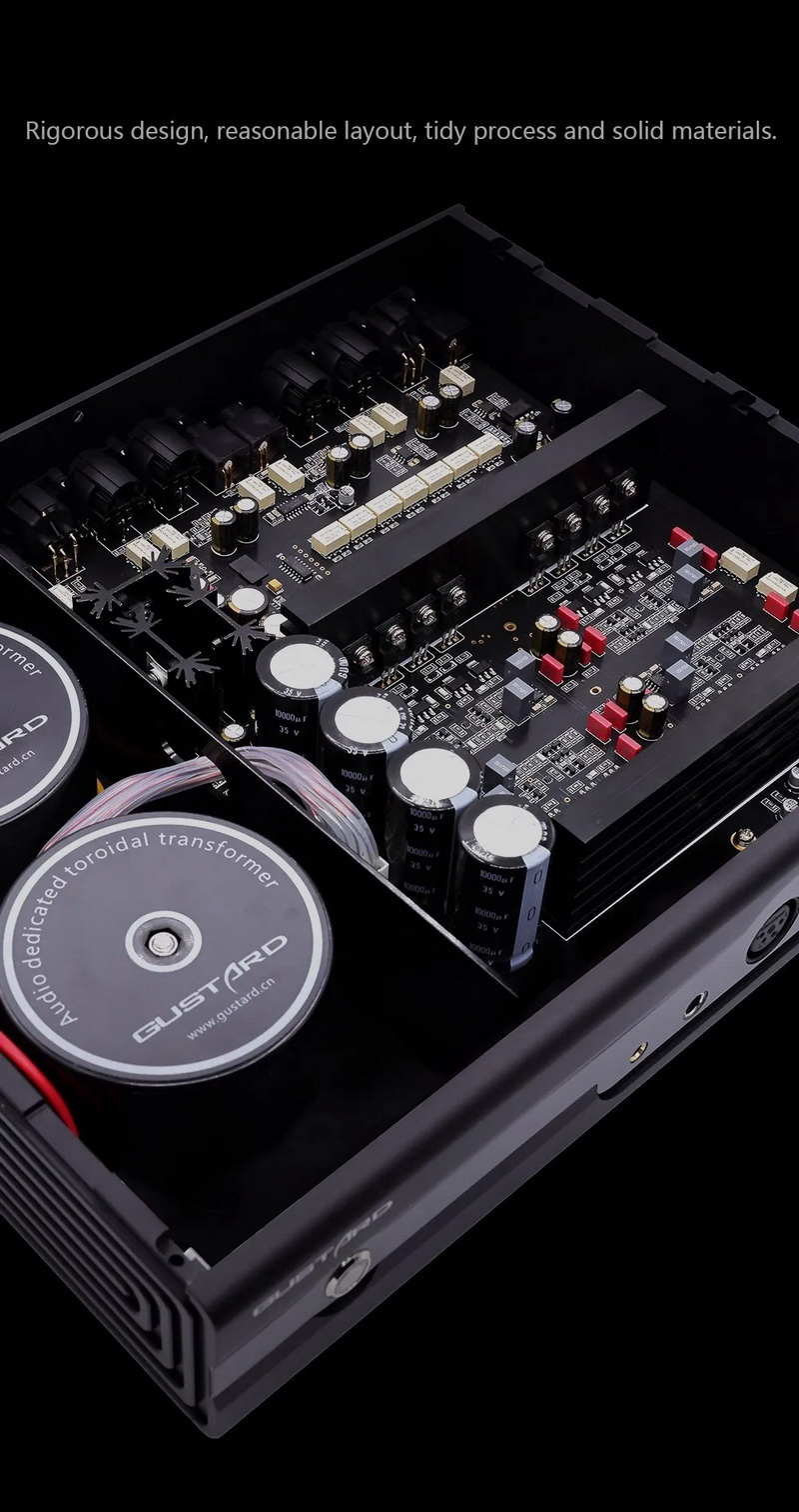 Gustard H26 Fully Balanced Discrete Class A ที่มาพร้อม Power Transistor 8 คู่ ประกันศูนย์ไทย