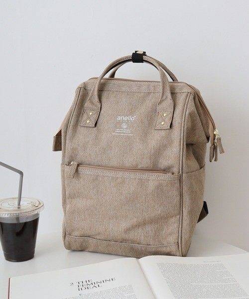 Anello กระเป๋าเป้ GRANDE size s มีให้เลือก 3 สี เทา / เบจ / ชมพู