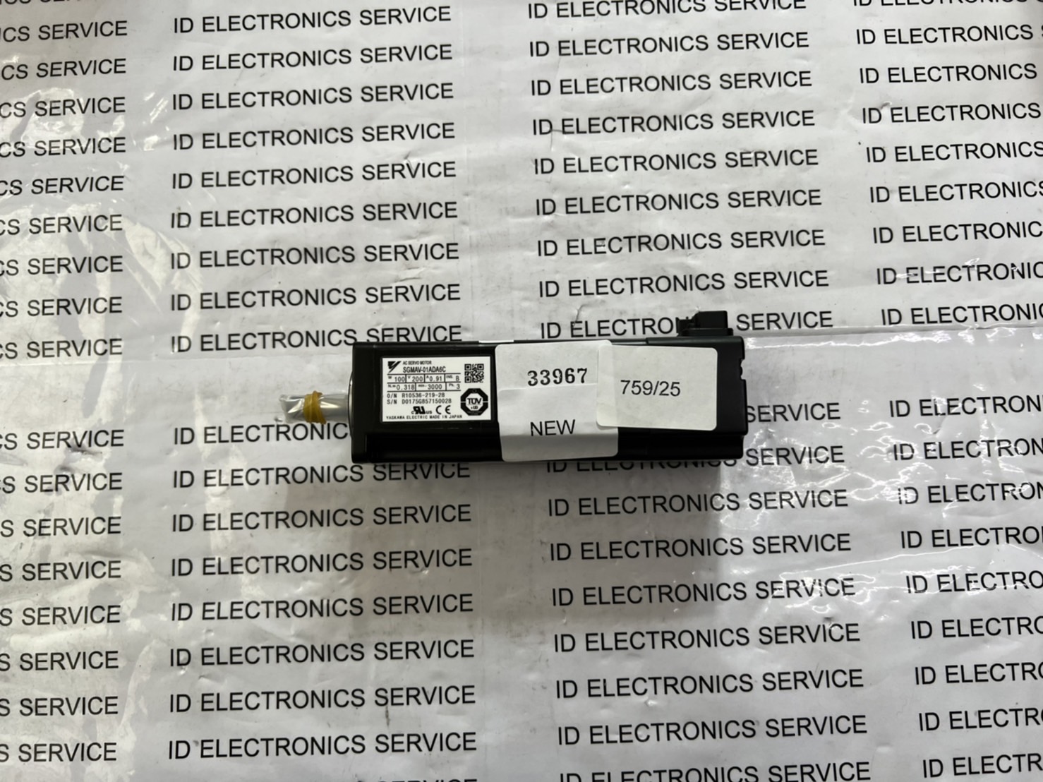 SGMAV-01ADA6C SERVO MOTOR " YASKAWA "