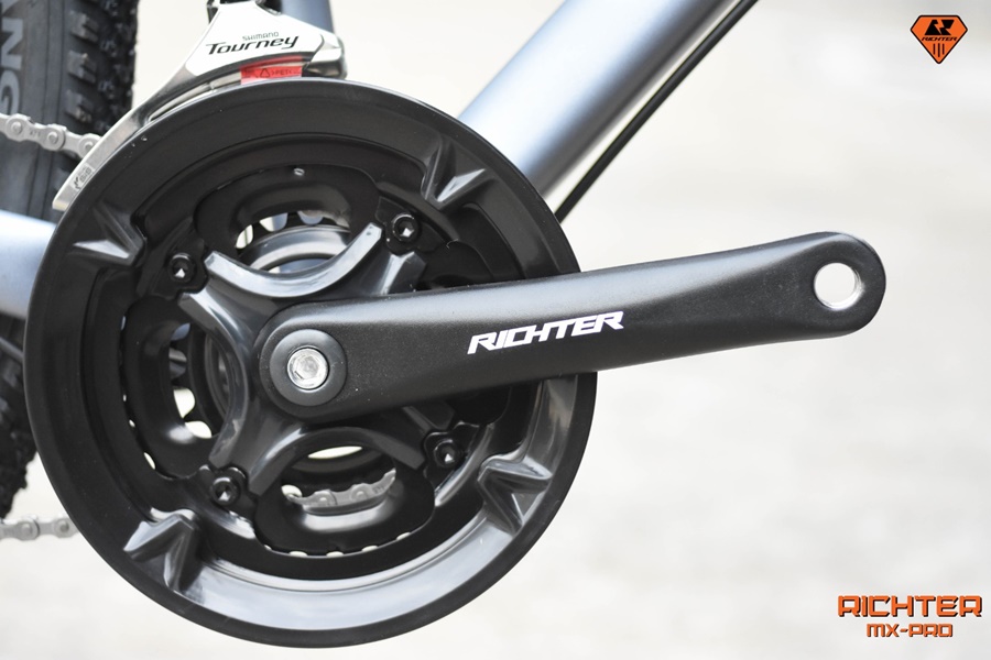 จักรยานเสือภูเขา RICHTER รุ่น MX-PRO เฟรมอลูมินั่มซ่อนสาย ชุดขับเคลื่อน SHIMANO ALTUS 27SP ขนาดวงล้อ 29 นิ้ว NEW2023