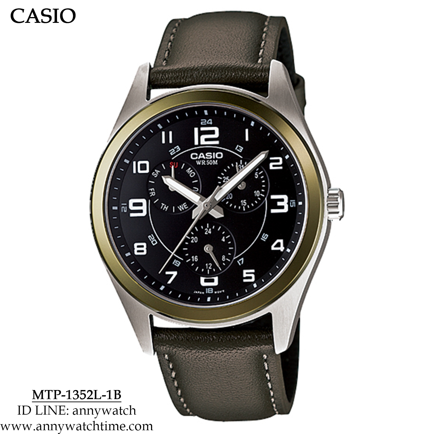 CASIO MTP-1352L-1B