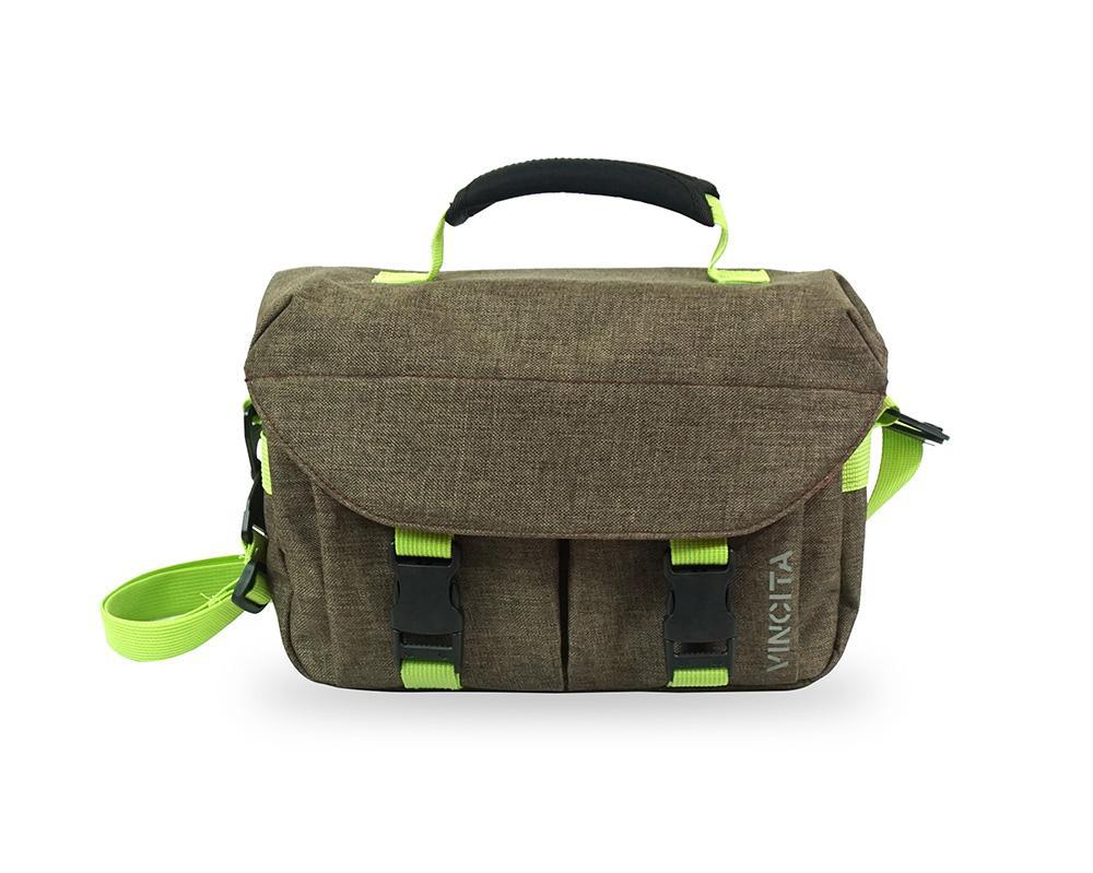 VINCITA B018D กระเป๋าหน้าแฮนด์คลิป KLICK FIX สำหรับจักรยานพับ DAHON, Brompton และอื่นๆ