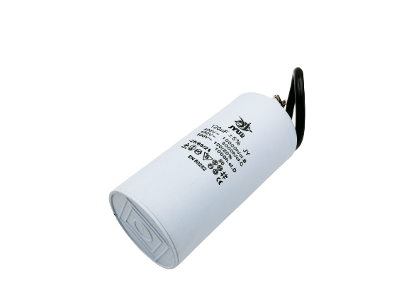 คาปาซิเตอร์ 120uf 450v.(กลม-สายไฟ)