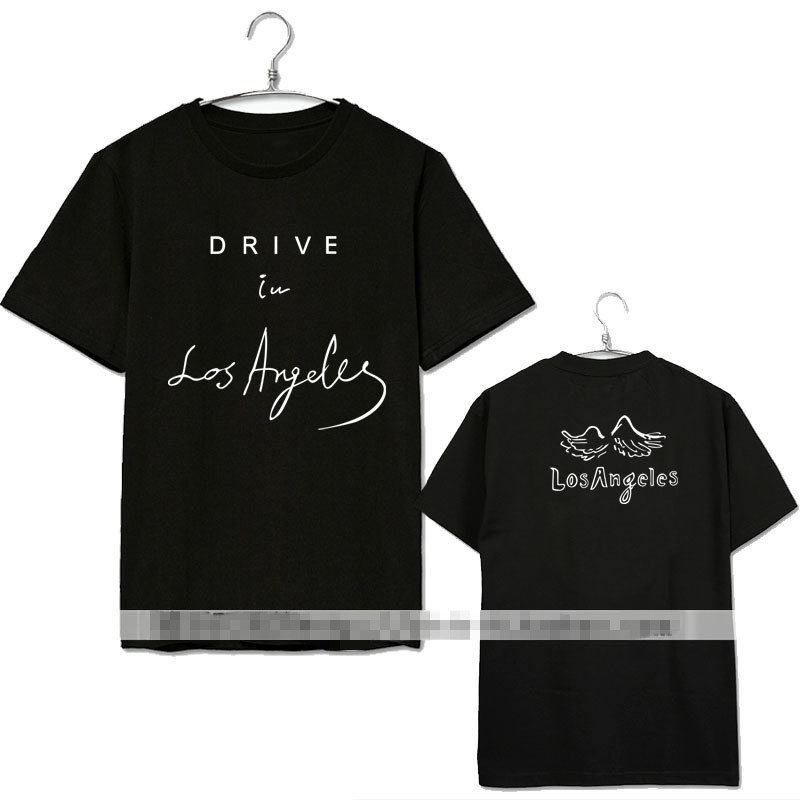 เสื้อยืด Drive in Los Angeles ในซีรีส์ Who Are You