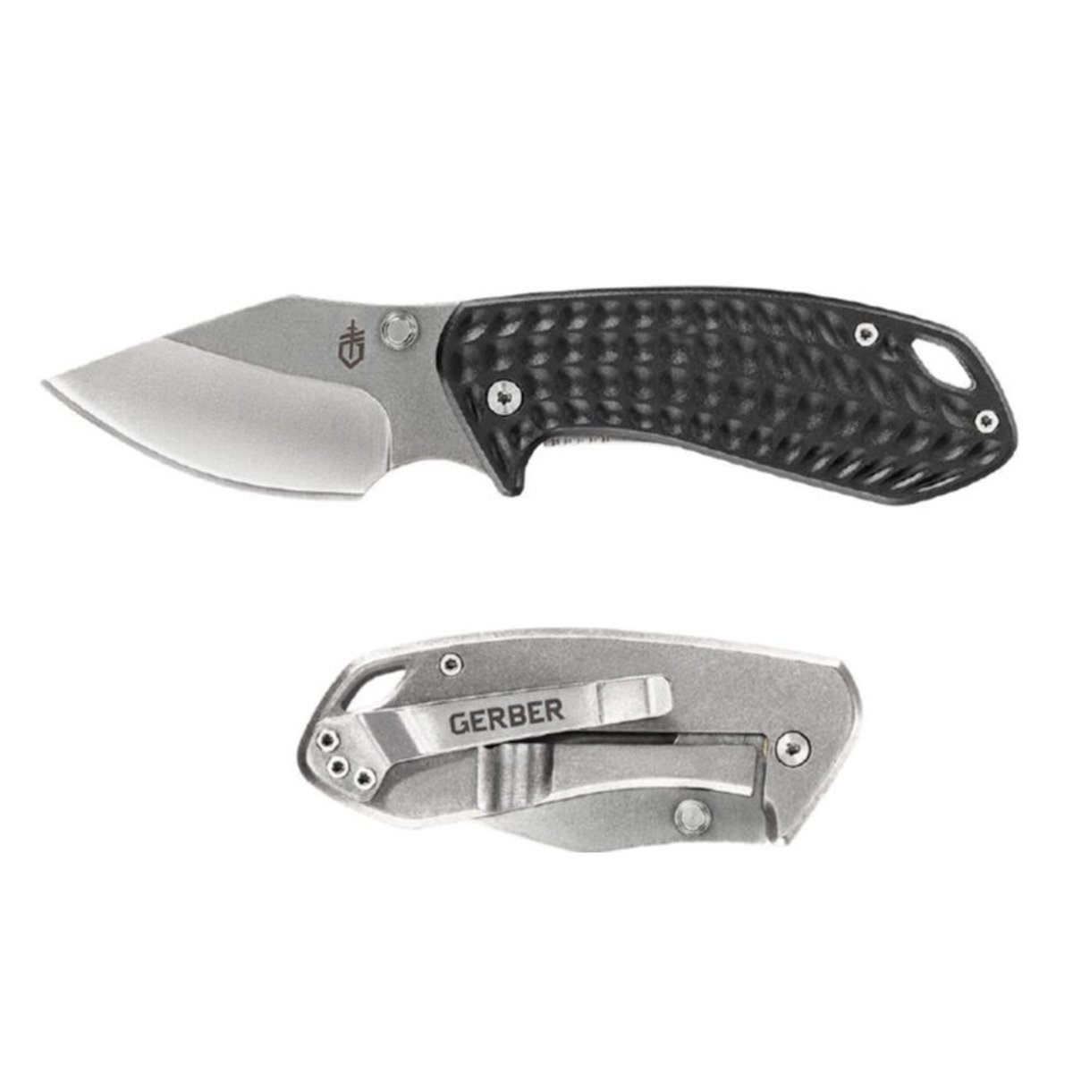 มีดพับ Gerber Kettlebell Compact Folding Knife - Grey [30-001496] (ของแท้ 100%)