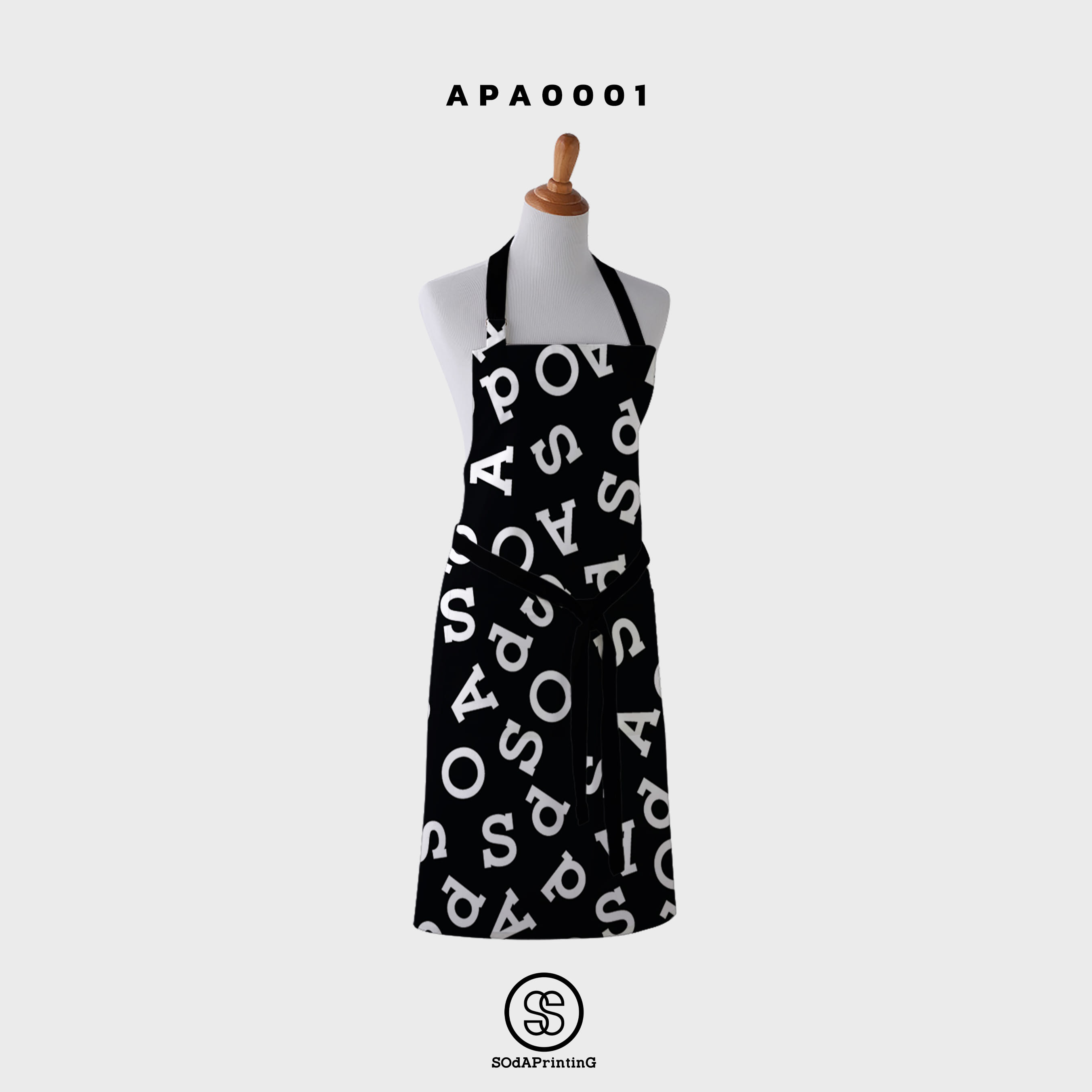 ผ้ากันเปื้อน SOdA Collection APA00001 #ผ้ากันเปื้อน