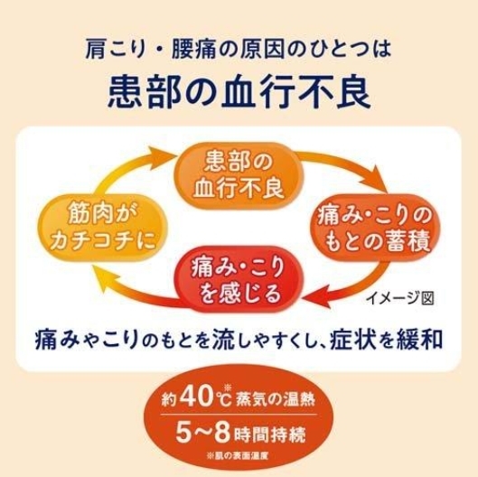 แผ่นแปะไอร้อน MegRhythm 蒸気の温熱シート 16แผ่น