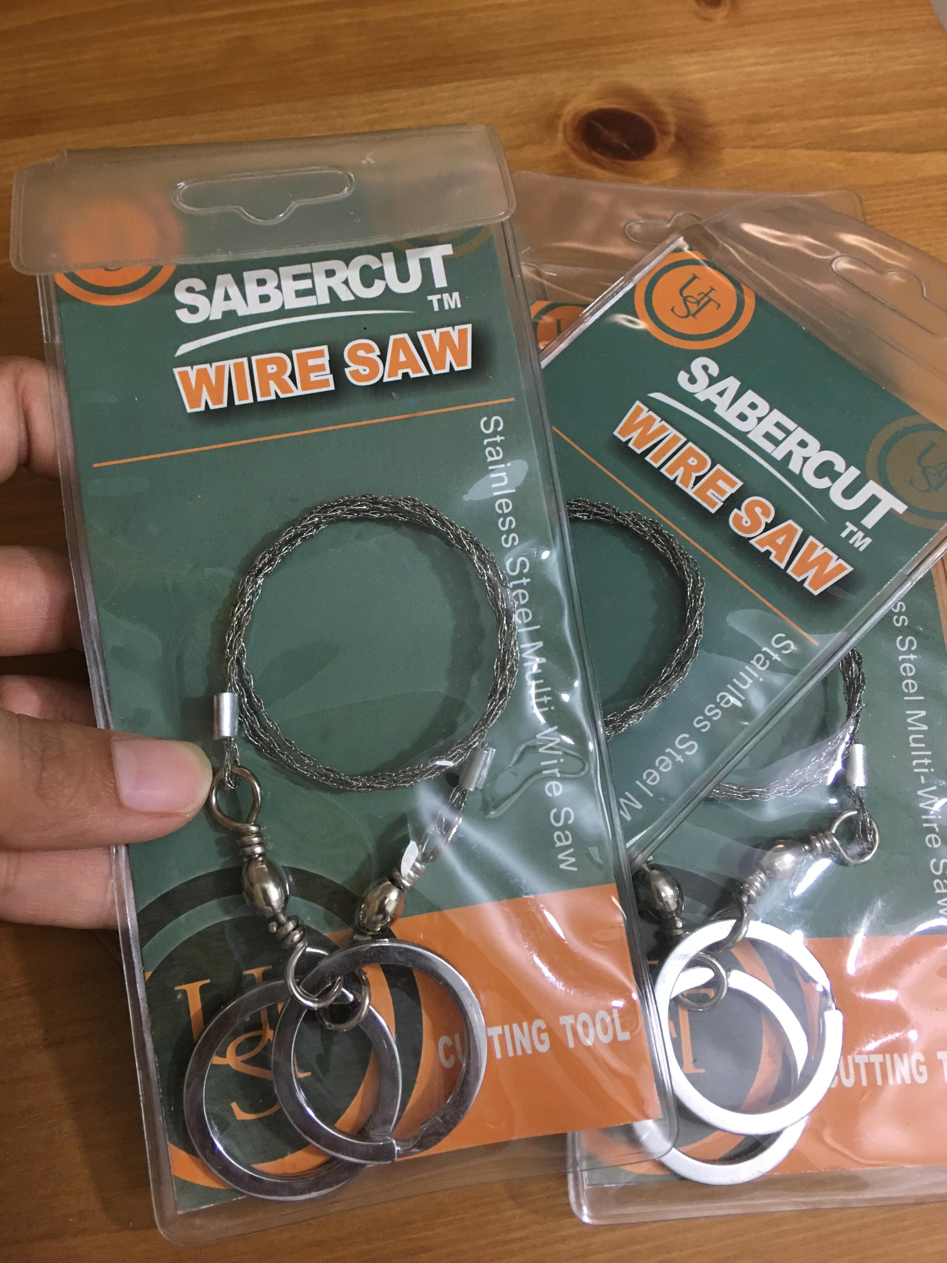 เลื่อยมือ เลือยสลิง ลวดอเนกประสงค์ สำหรับการพกพาสำหรับการเดินป่า แคมป์ปิ้ง Outdoor