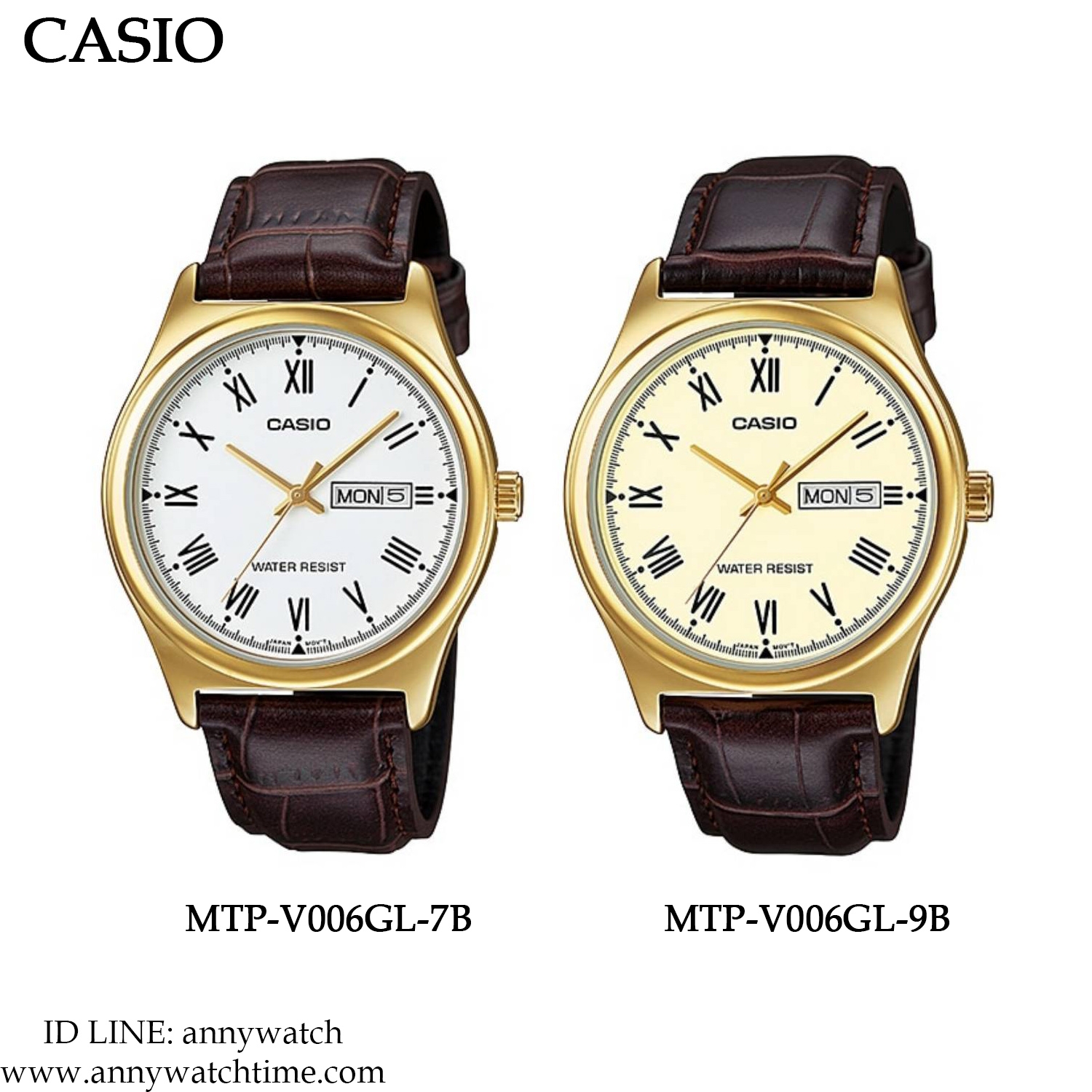 CASIO MTP-V006GL-9B