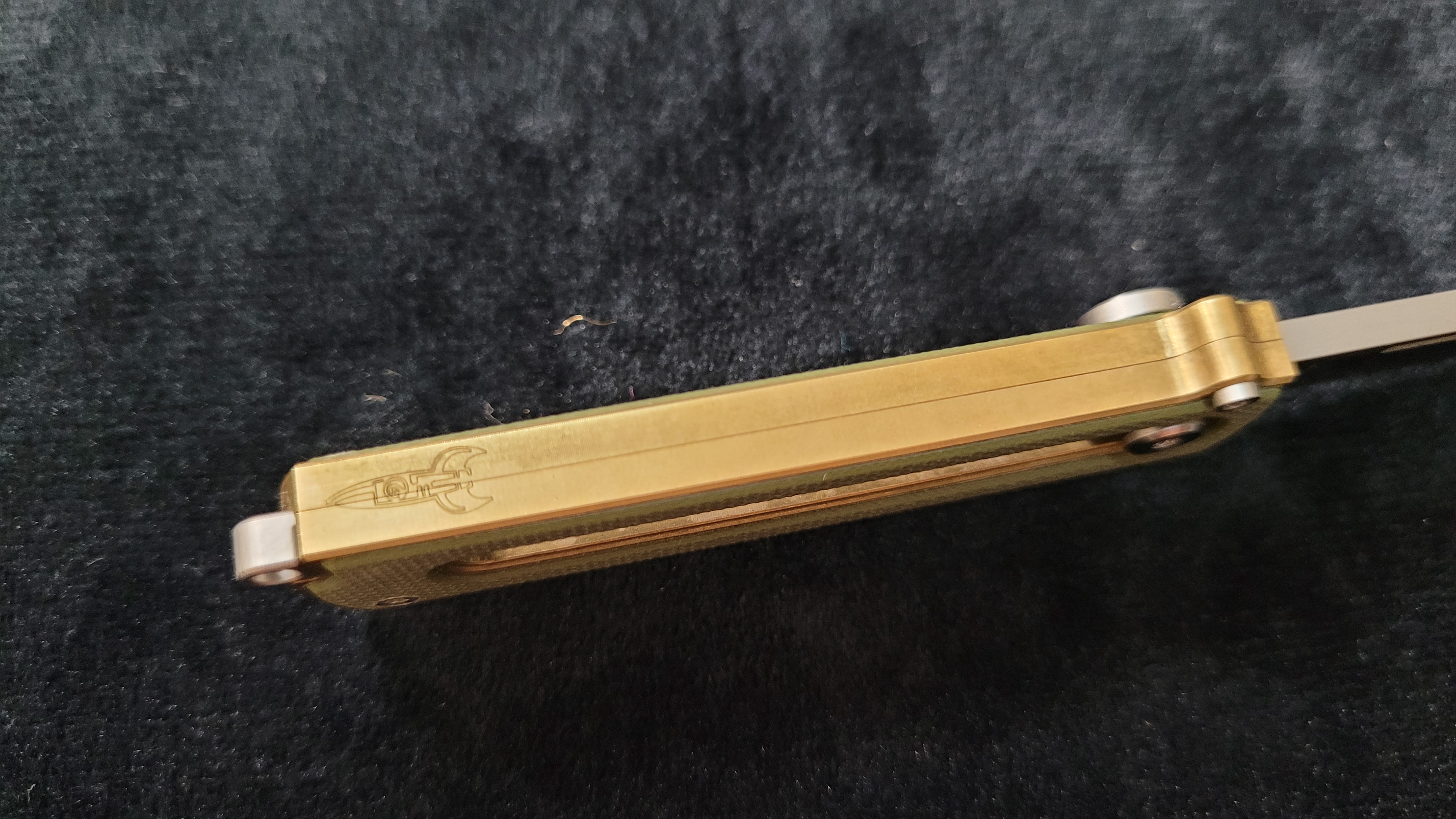 Al Br BarloX with M390 Blade-for a short time Dealer's Cost Green DLC Black Blade