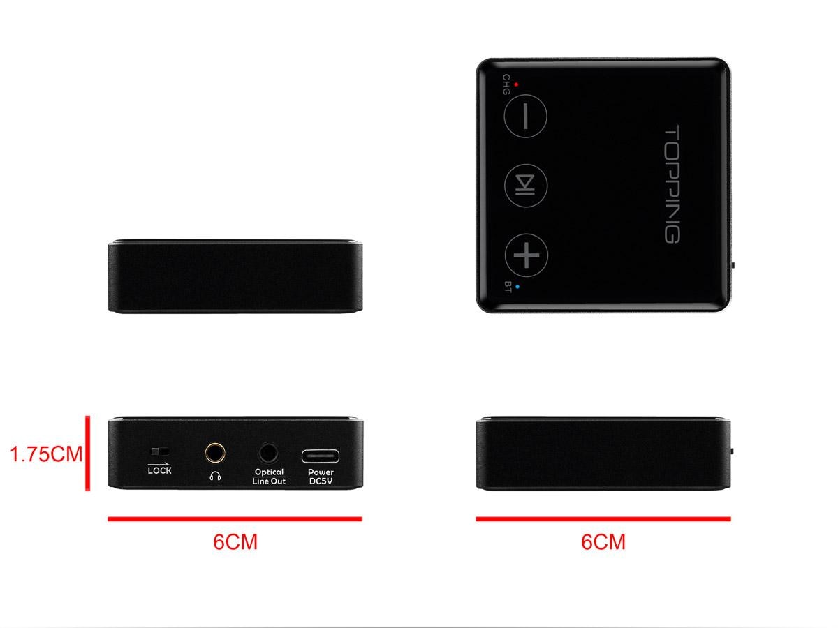 ขาย TOPPING BC3 ตัวรับสัญญาณ มือถือ รองรับ Bluetooth 5.0 , LDAC , Double Hi-Res