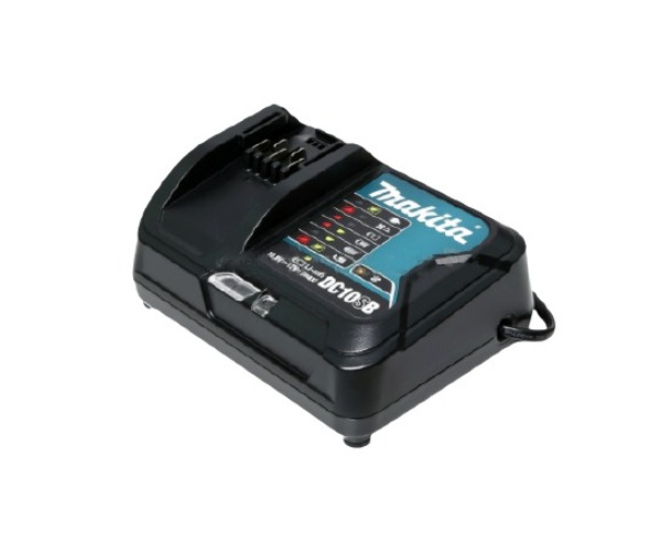 เครื่องชาร์จแบตเตอรี่ 12 โวลต์ (ชาร์จเร็ว) รุ่น DC10SB ใช้กับแบตเตอรี่มากีต้า รุ่น BL1016, BL1021B, BL1041B Pn.197363-4 (แท้) ##