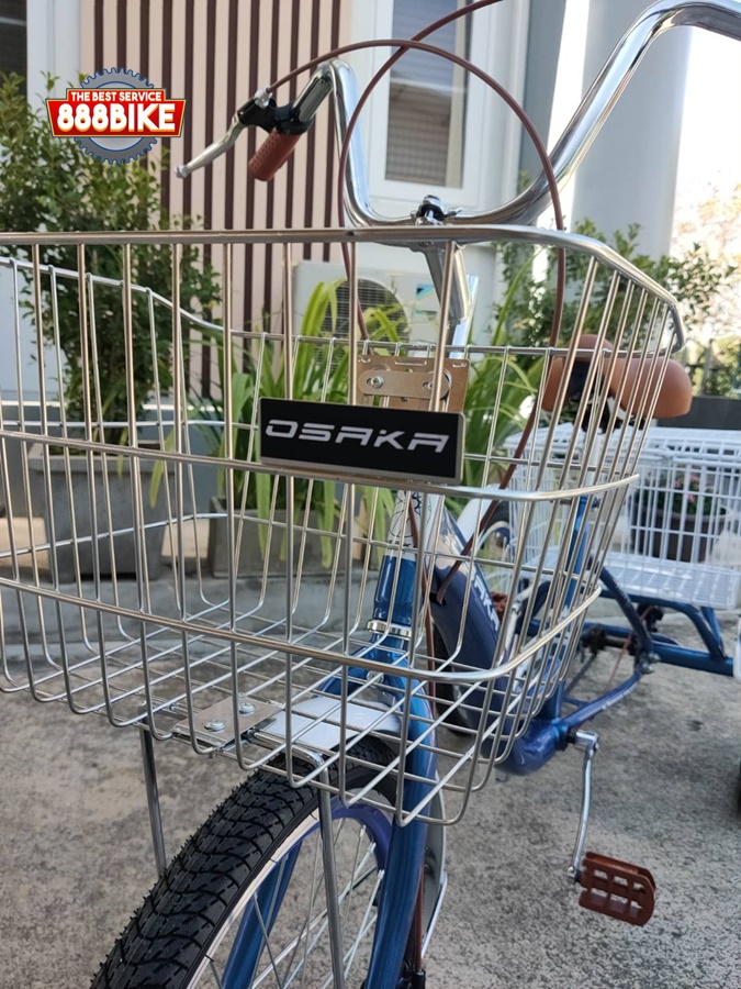 จักรยานสามล้อยี่ห้อ Osaka Camel 20 นิ้ว ดิสเบรคหน้า+หลัง เฟรมเหล็ก