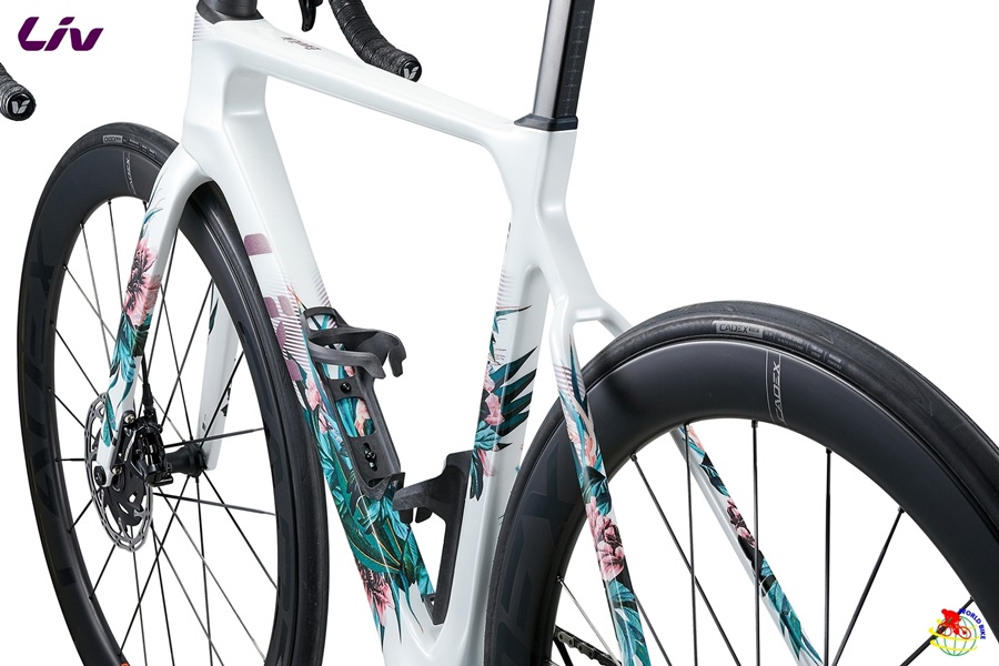 จักรยานเสือหมอบ LIV ENVILIV ADVANCED SL LTD ชุดเกียร์ SRAM Force AXS 2X12 Speed ทรงแอโร่ Limited Liv 2024