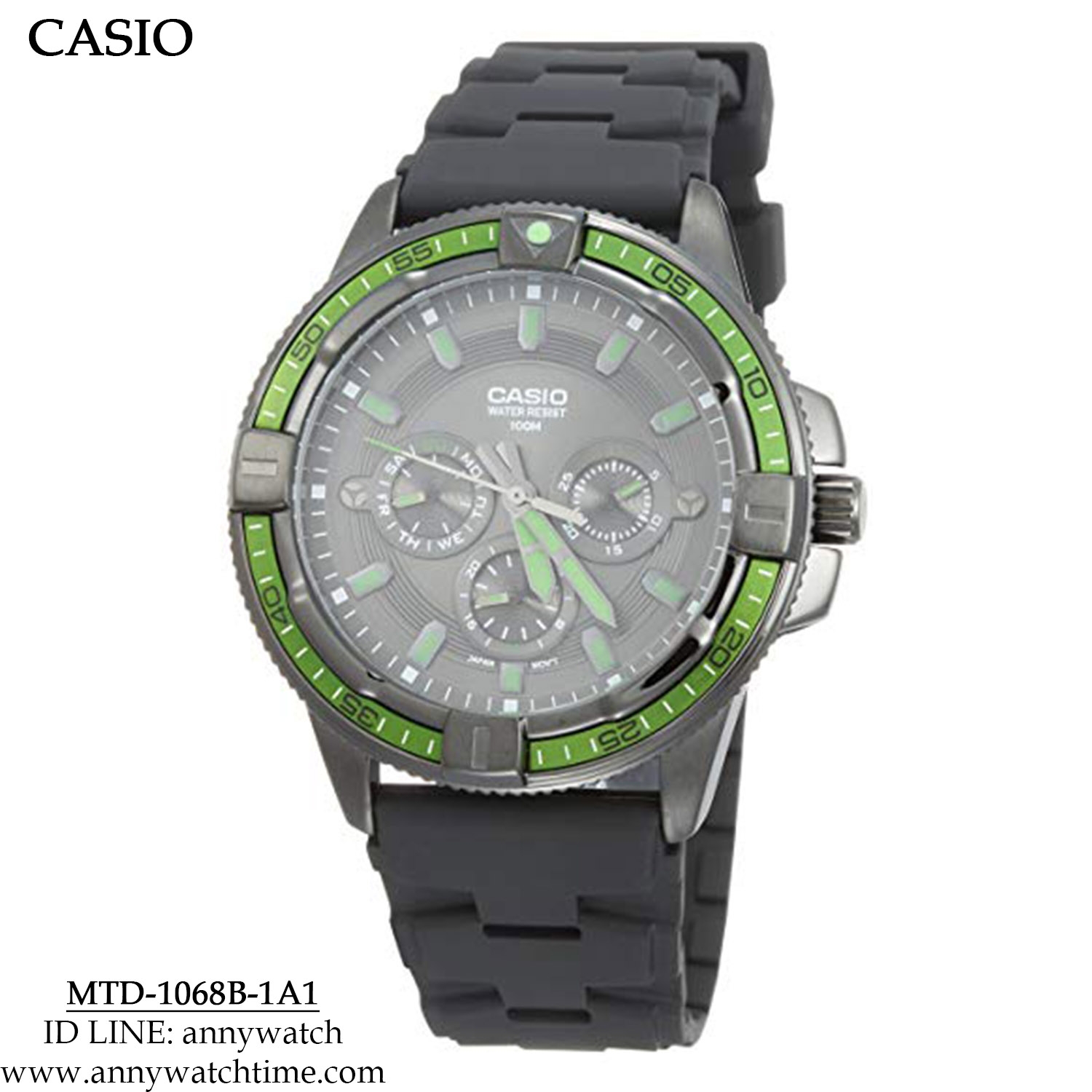 CASIO MTD-1068B-1A1