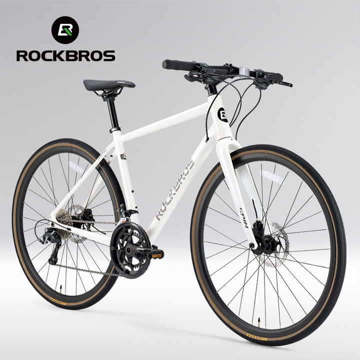 จักรยานไฮบริด ROCKBROS SPIN P2M เฟรมอลูมิเนียม Shimano Tiagra R4700 (2x10 สปีด) ล้อ 700c