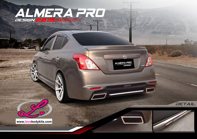ชุดแต่ง DRIVE 68 : ALMERA 2014