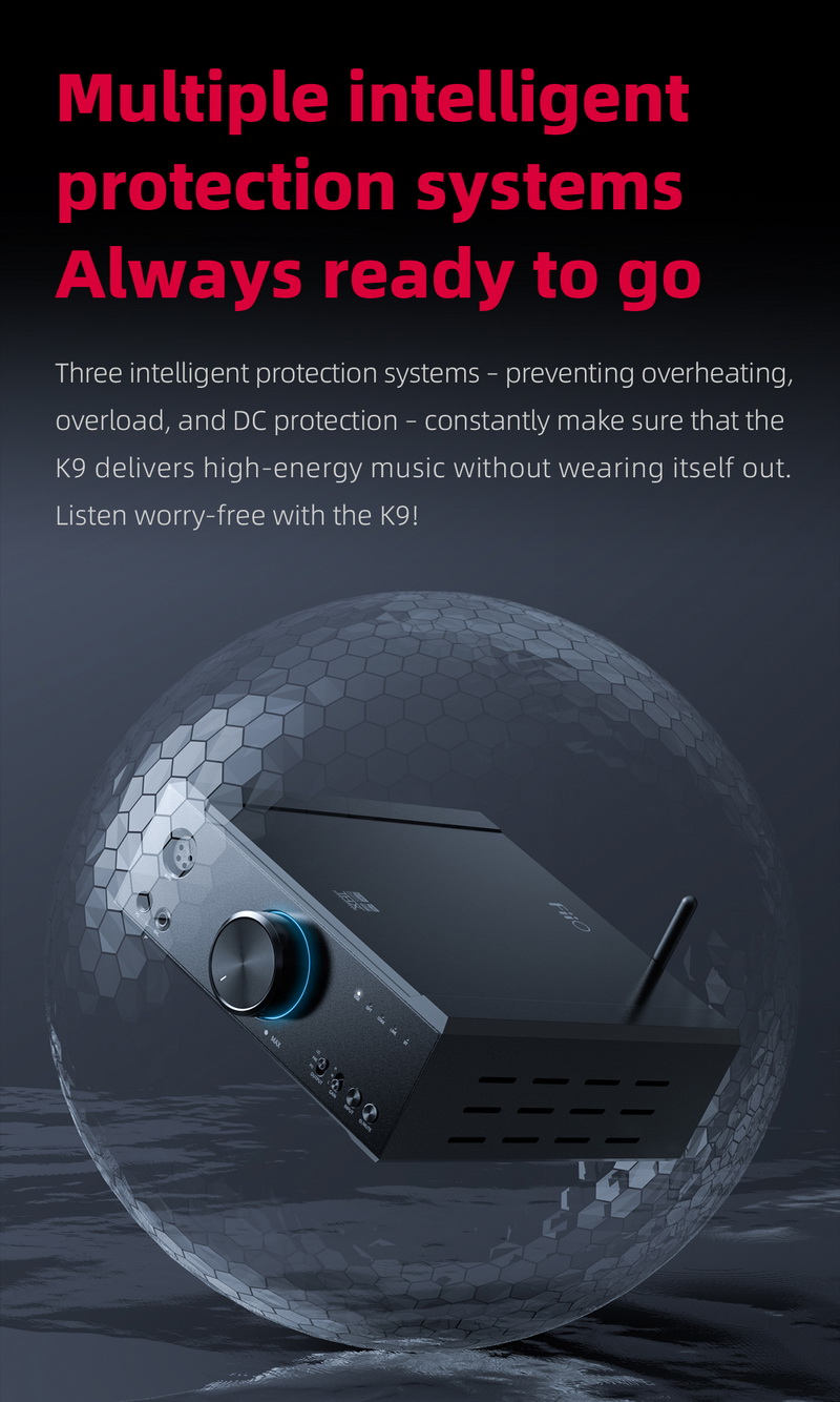 FiiO K9 DAC/AMP ตั้งโต๊ะระดับเรือธง รองรับ LDAC, Dual Hi-Res ประกันศูนย์ไทย