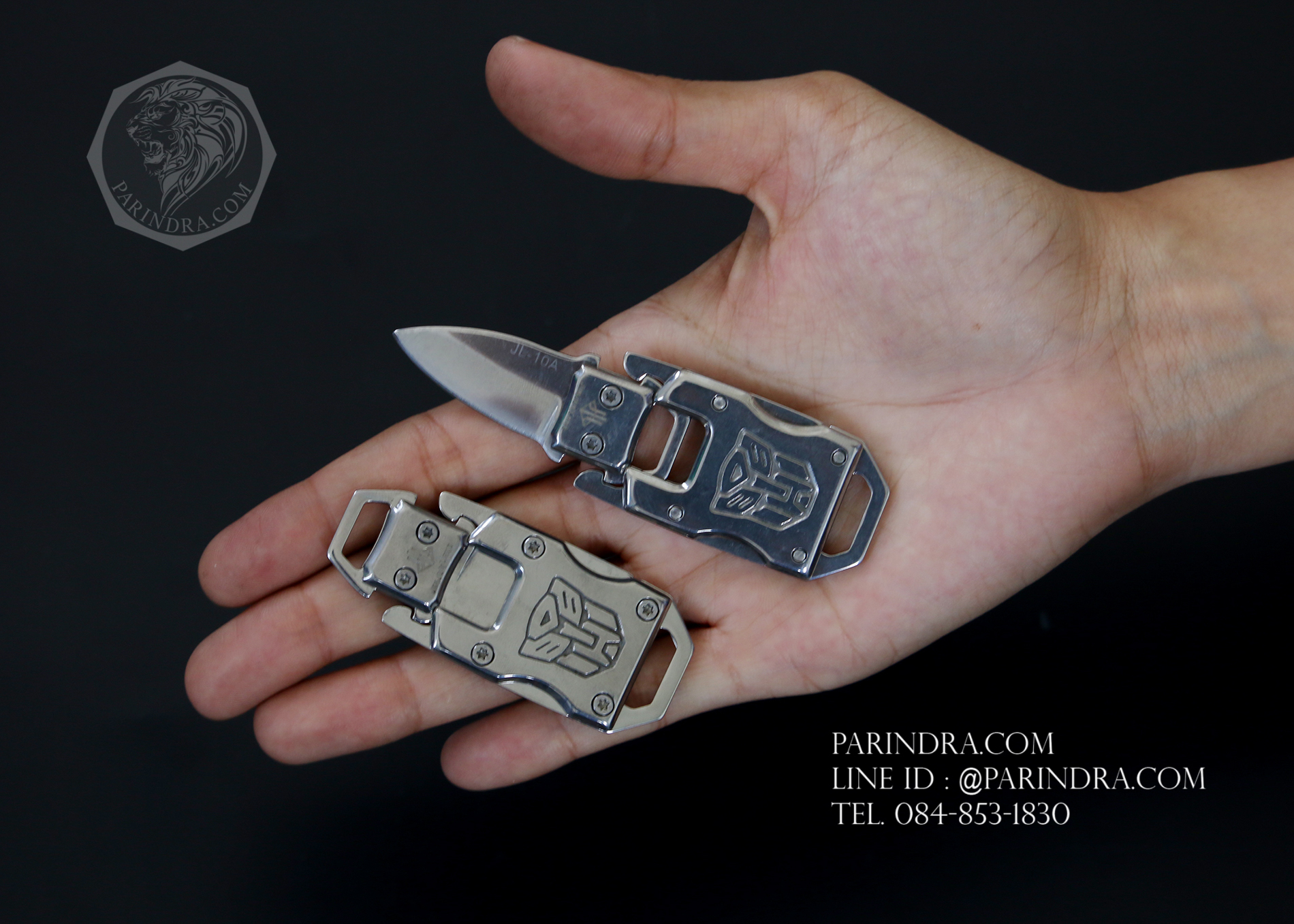 มีดเล็กแบบถอดประกอบได้ JINJUNLANG รุ่น JL-10A หน้าหุ่นยนต์