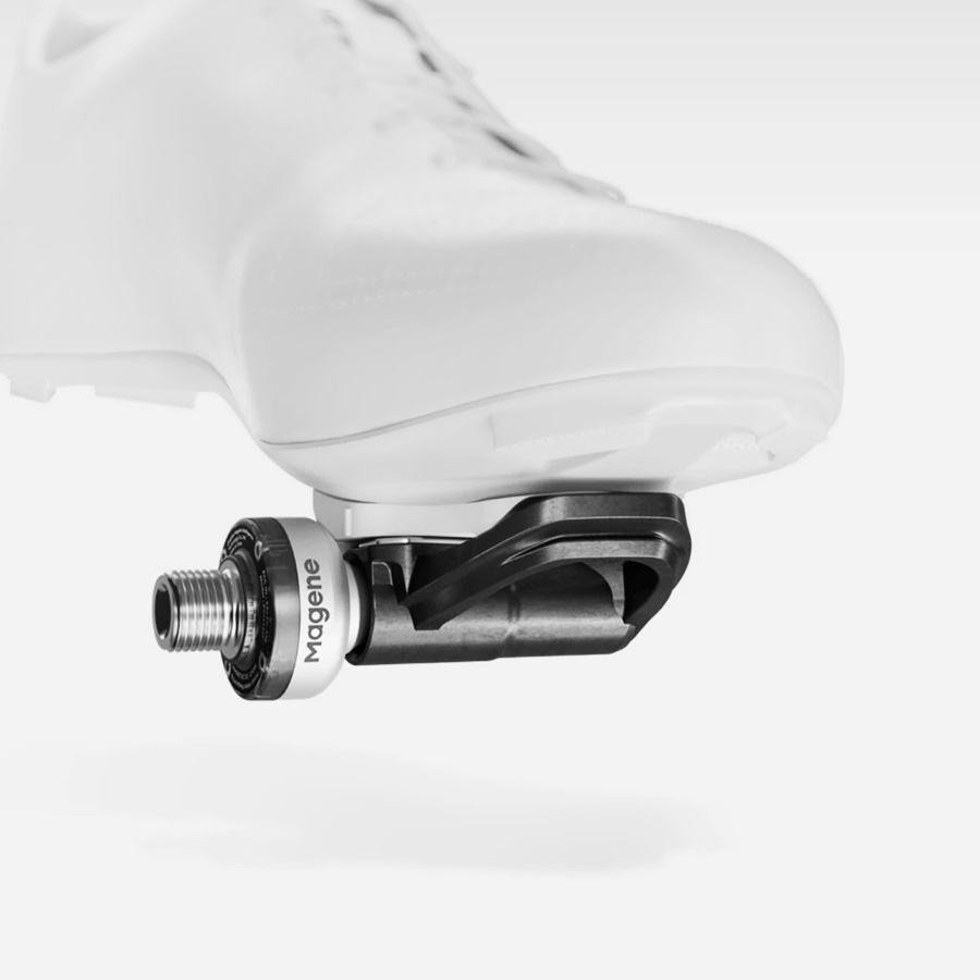 พีดัลวัดวัตต์ Magene P715 – วัดกำลังแยกซ้าย-ขวา แม่นยำ ±1% | รองรับ Bluetooth & ANT+ | กันน้ำ IPX7 | ใช้ได้ทั้ง SPD-SL & KEO