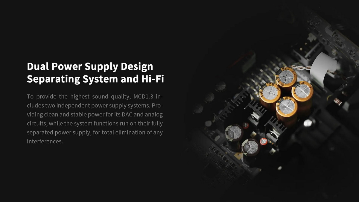 [สั่งจองล่วงหน้า] Shanling MCD1.3 เครื่องเล่นซีดีดิจิตอลชิป AK4499EX+TPA6120 รองรับ MQA-CD, LDAC ประกันศูนย์ไทย