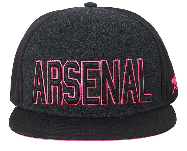 หมวกอาร์เซนอล Black & Pink Snapback ของแท้