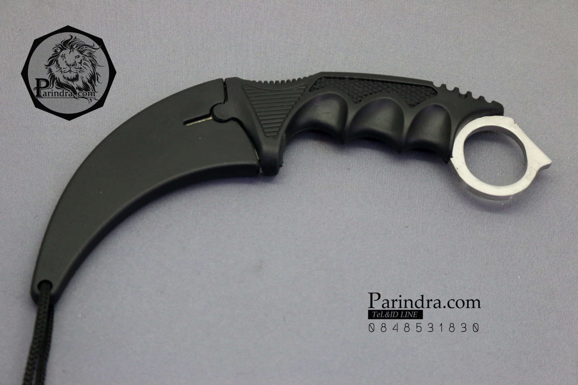 มีดคารัมบิต (Karambit) Honshu (OEM) ใบสีเงิน คมกริบ