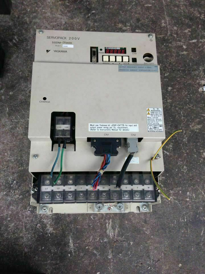 SERVO DRIVE " YASKAWA " รุ่น SGDM-75ADA