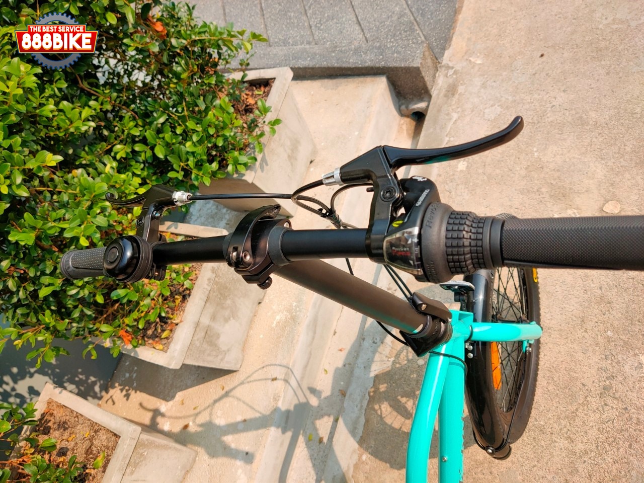 K-POP LG450 จักรยานสองตอน Tandem bicycle Double Folding Bike เกียร์ 8 สปีด พับได้ ล้อ 20นิ้ว เฟรมเหล็ก ปี 2023