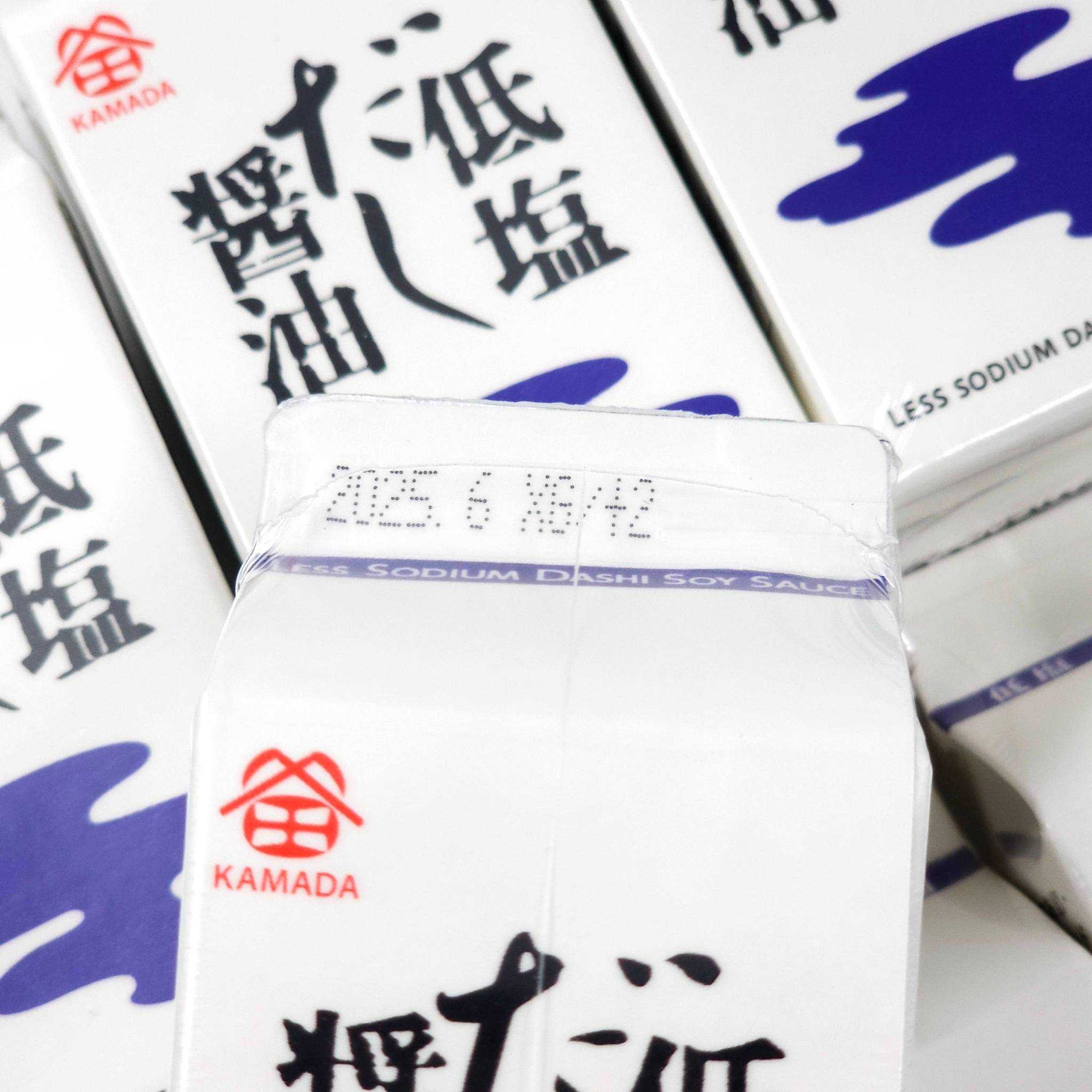 Kamada Soy Sauce โชยุ ซอสถั่วเหลือง Low Salt