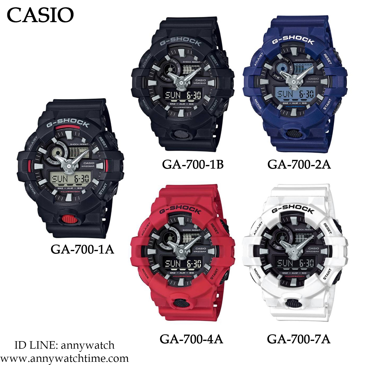 G-SHOCK GA-700-1B
