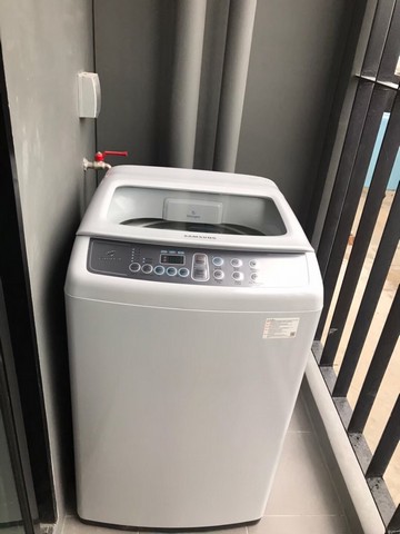 ให้เช่าคอนโด แอทโมซ แจ้งวัฒนะ ตึก A 22.5 ตร.ม.ห้องใหม่ เฟอร์ครบ มีเครื่องซักผ้า ใกล้โลตัสแจ้งวัฒนะ