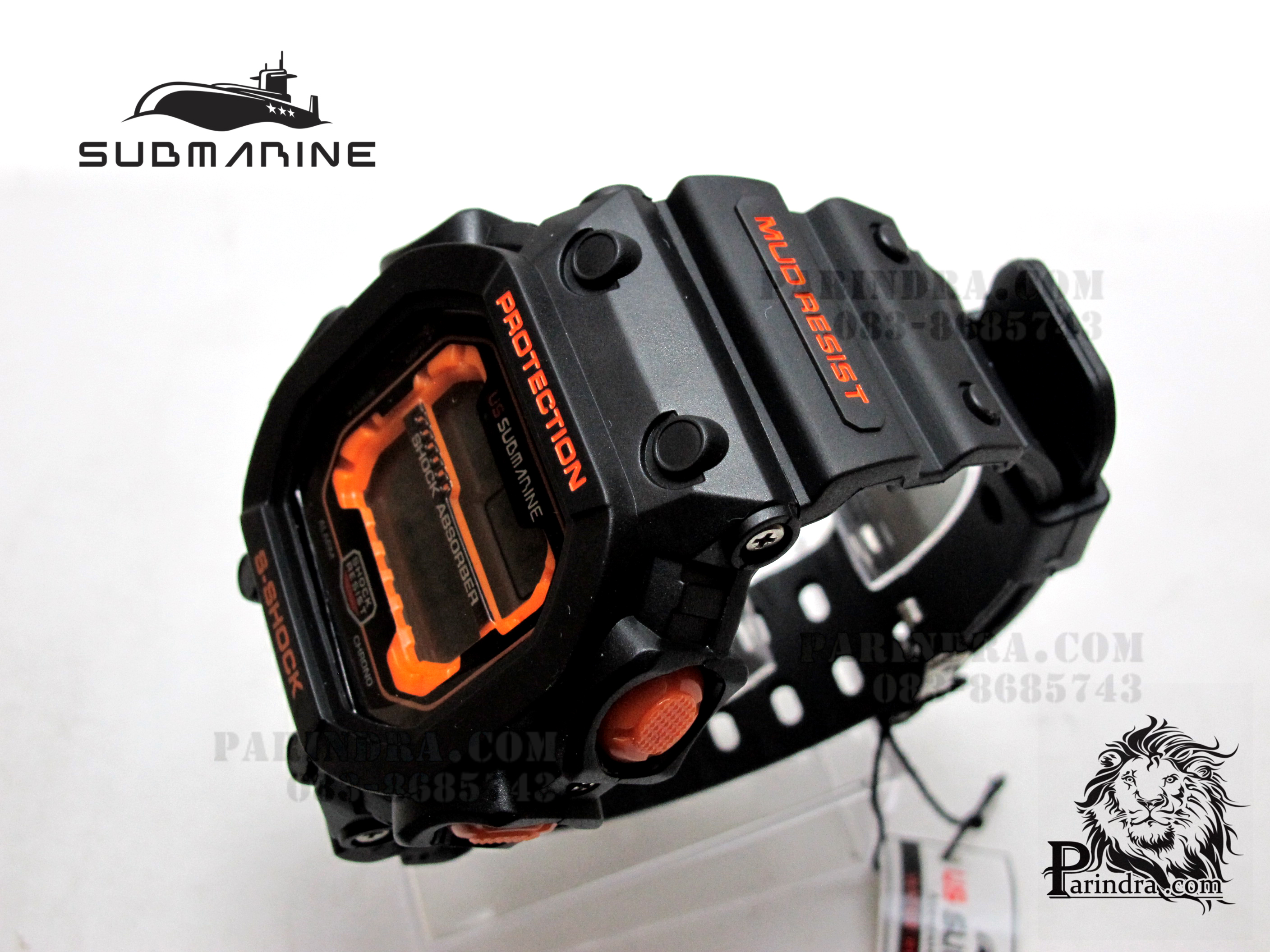 นาฬิกา US submarine รุ่น TP1280M สีดำ-ส้ม คล้ายรุ่น King G-shock