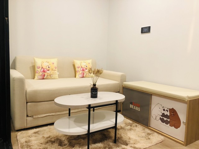 ให้เช่าคอนโด เคฟ ทียู ตึกC 27.36 ตร.ม.ห้องใหม่ วิวสวนและสระน้ำ เครื่องใช้ไฟฟ้าครบ ใกล้ธรรมศาสตร์รังสิต