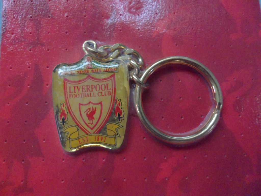 พวงกุญแจ ฟุตบอล สโมสรลิเวอร์พูล - ตราสโมสร LFC ใหม่ / LIVERPOOL Football Club Key Ring - LFC Logo NEW