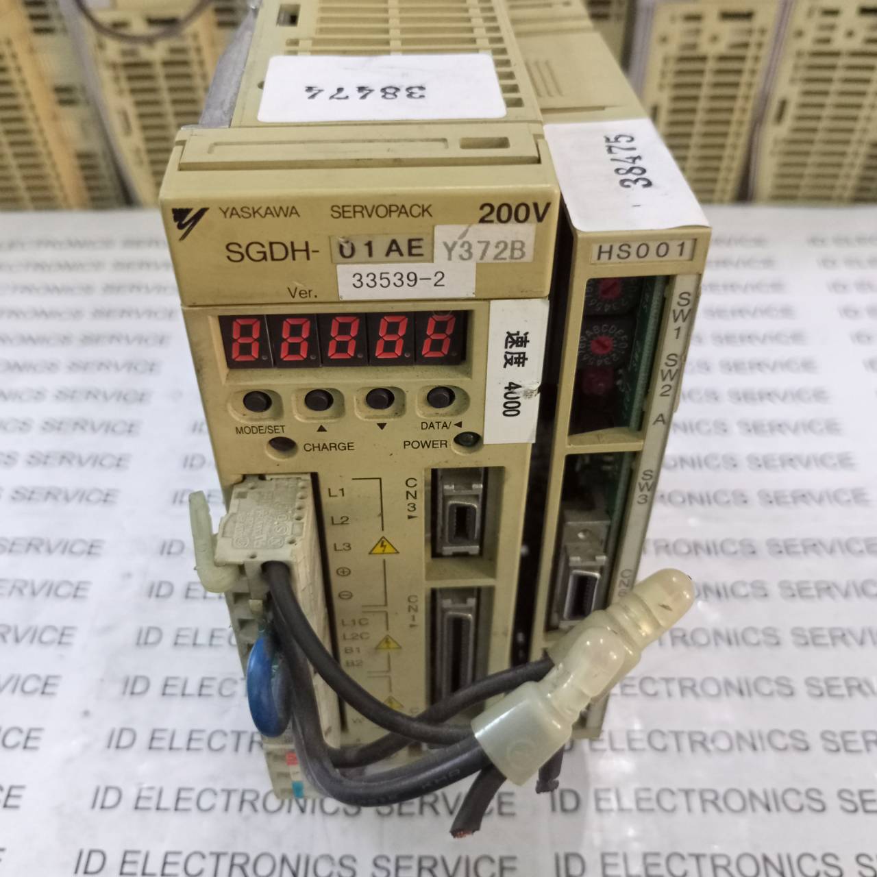SGDH-01AEY372B SERVO DRIVE " YASKAWA "