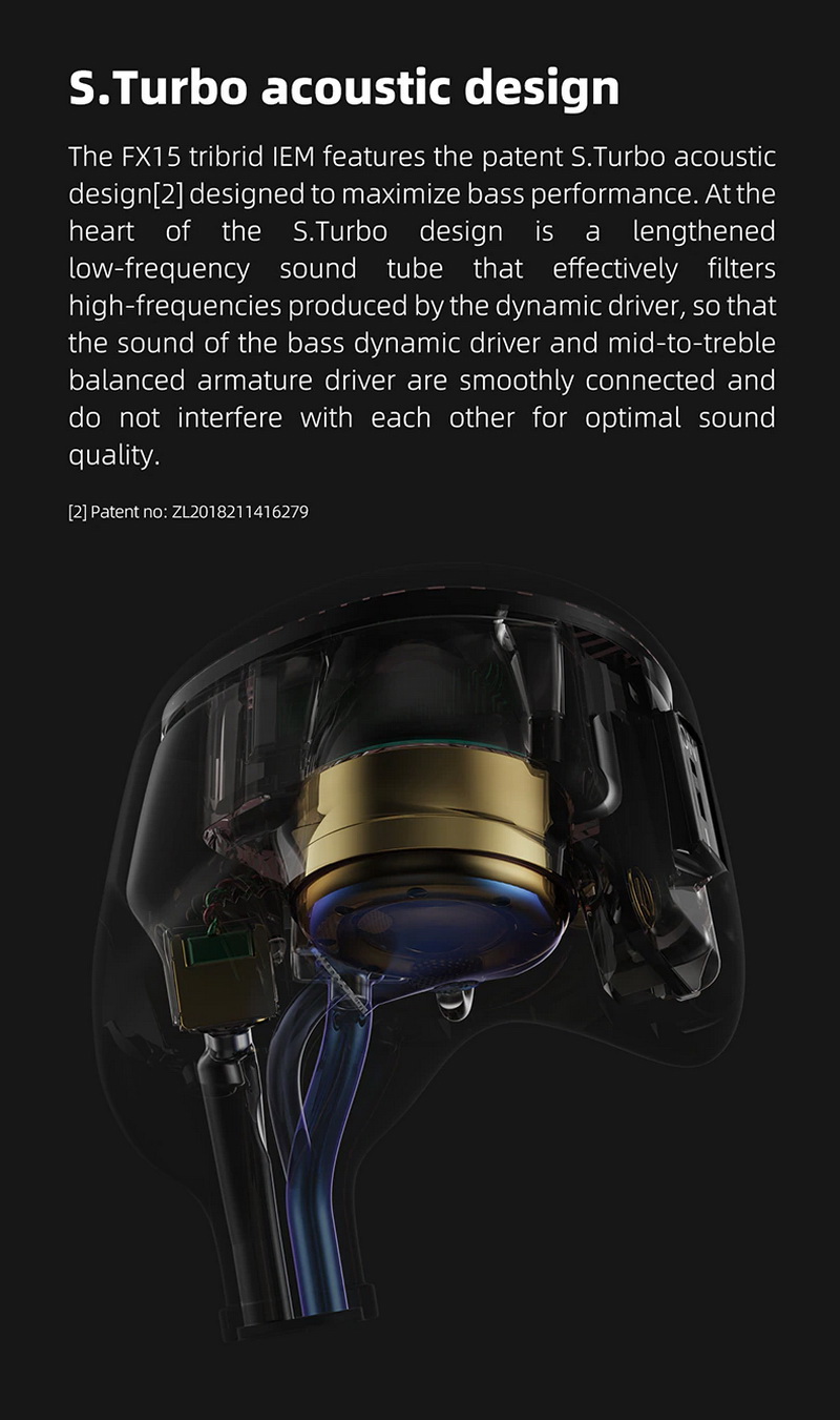 FiiO FX15 หูฟัง Tribrid 6 ไดรเวอร์ 1BA+1DD+4EST รองรับ Hi-Res ประกันศูนย์ไทย