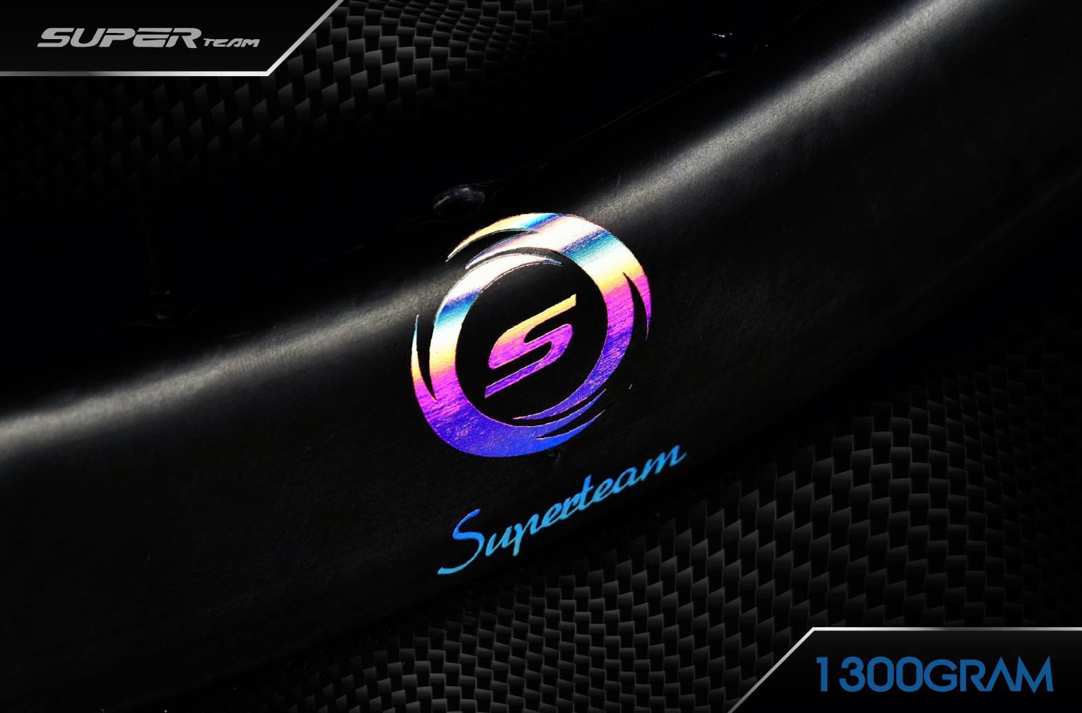 ล้อเสือหมอบ ล้อคาร์บอน SuperTeam 1300G. DISC ขนาด 50/50 ขอบงัด ดุมเซรามิค ซี่คาร์บอน ปี 2023