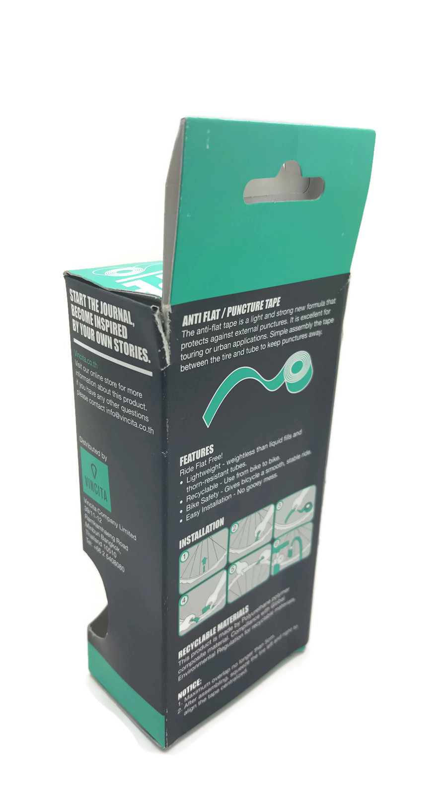 เทปกันหนาม VINCIT ANTI FLAT PUNCTURE For Road ,T005 (เสือหมอบ)